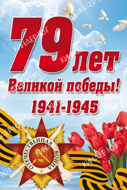 Баннер "9 мая" арт. Б3-24
