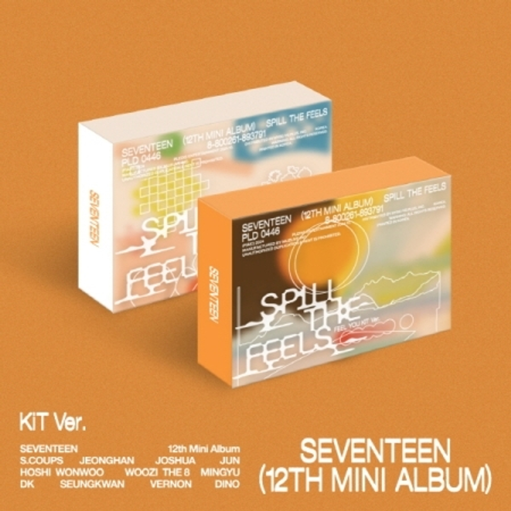 Альбом SEVENTEEN - SPILL THE FEELS 12th Mini Album KIT RANDOM Version