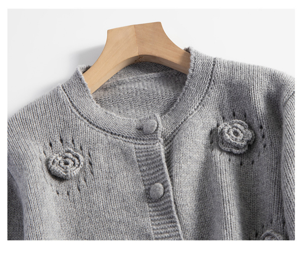 Кардиган из шерсти мериноса