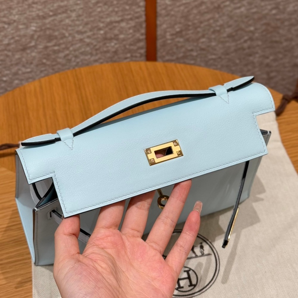 Hermes Kelly Pochette 22 cm
