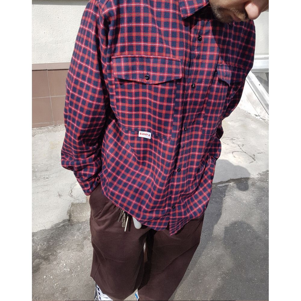 Рубашка БИЧ Клетка Мульти