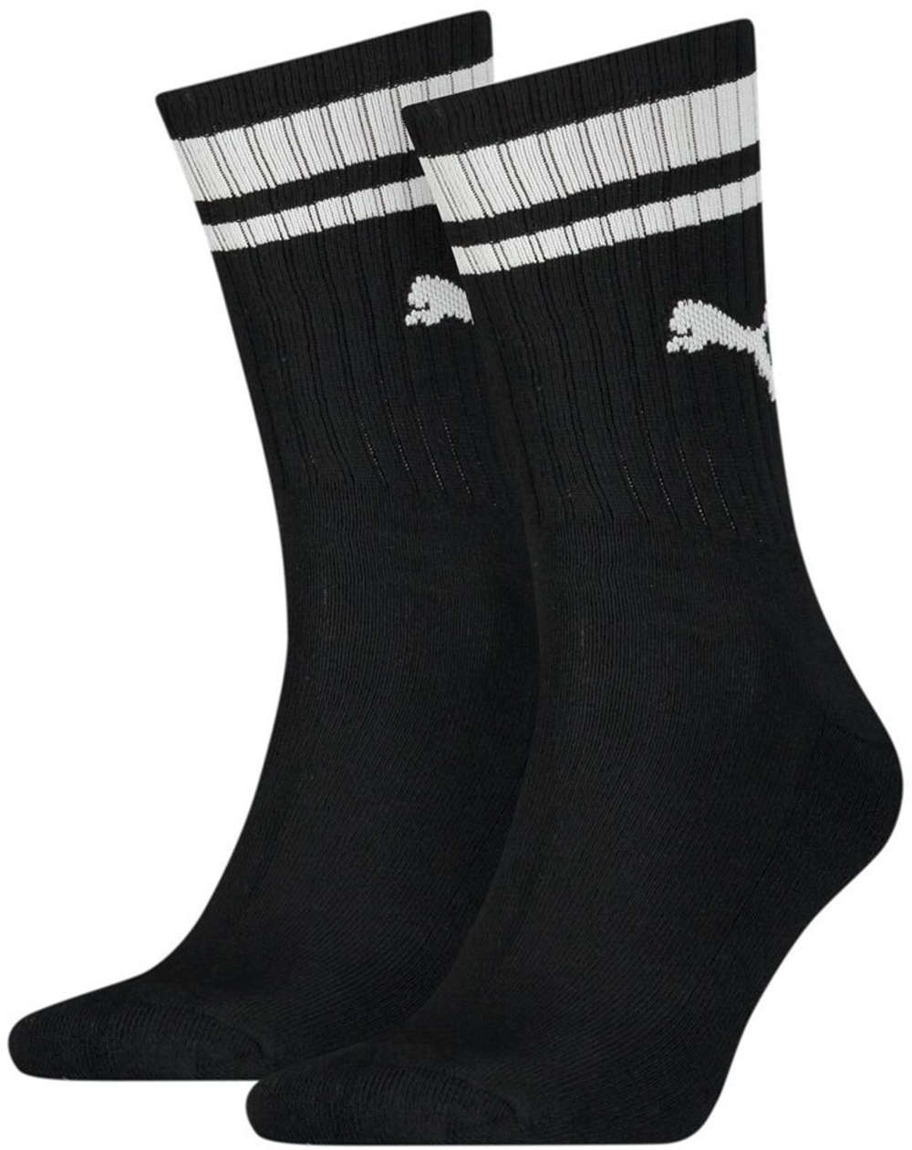 Носки (2 пары) взрослые PUMA CREW HERITAGE STRIPE 2P UNISEX