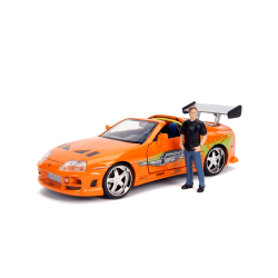 JADA Fast & Furious - Металлическая машина 1995 Toyota Supra 1:24 + фигурка Брайан О'Коннер 3307383