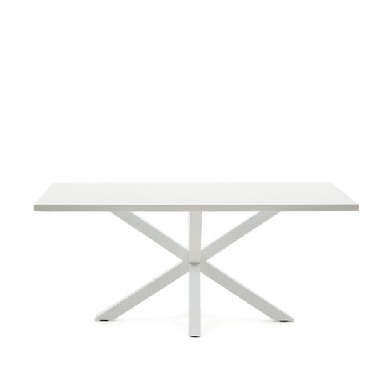 Стол белый лакированный Arya 180x100