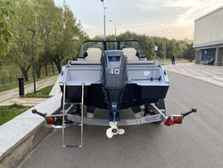 Комплект Алюминиевая лодка (катер) Mikatsu (Микатсу) 470 (Z43) Standard + мотор Mikatsu MF40FEL-T-EFI