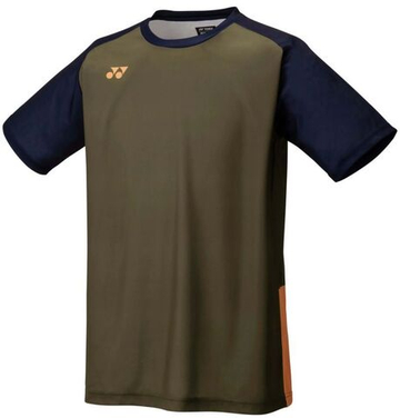 Мужская теннисная футболка Yonex Practice - oil brown