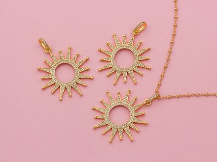 Подвеска "Солнце" 38,5мм