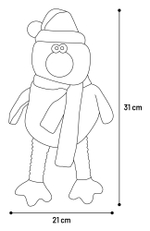 Игрушка для собак Птица VIVIANA 21x11x31 см, зеленая, Flamingo