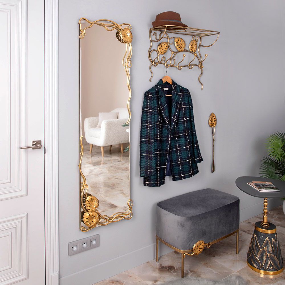 Вешалка настенная Monstera Deliciosa (Монстера) Амбер