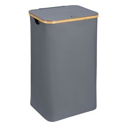 Корзина для белья Neat Tall, 41х35х74 см, серая