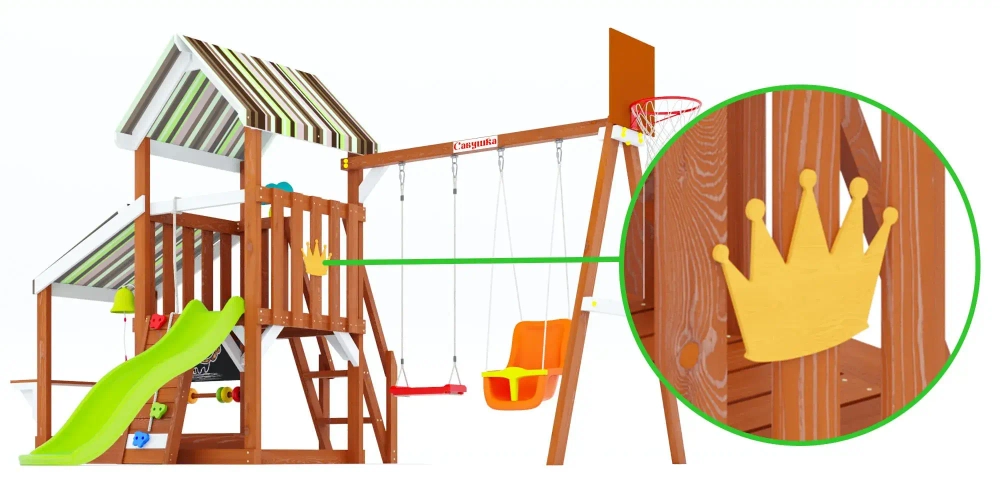 Детская площадка Савушка Тусун - 14 (синий)