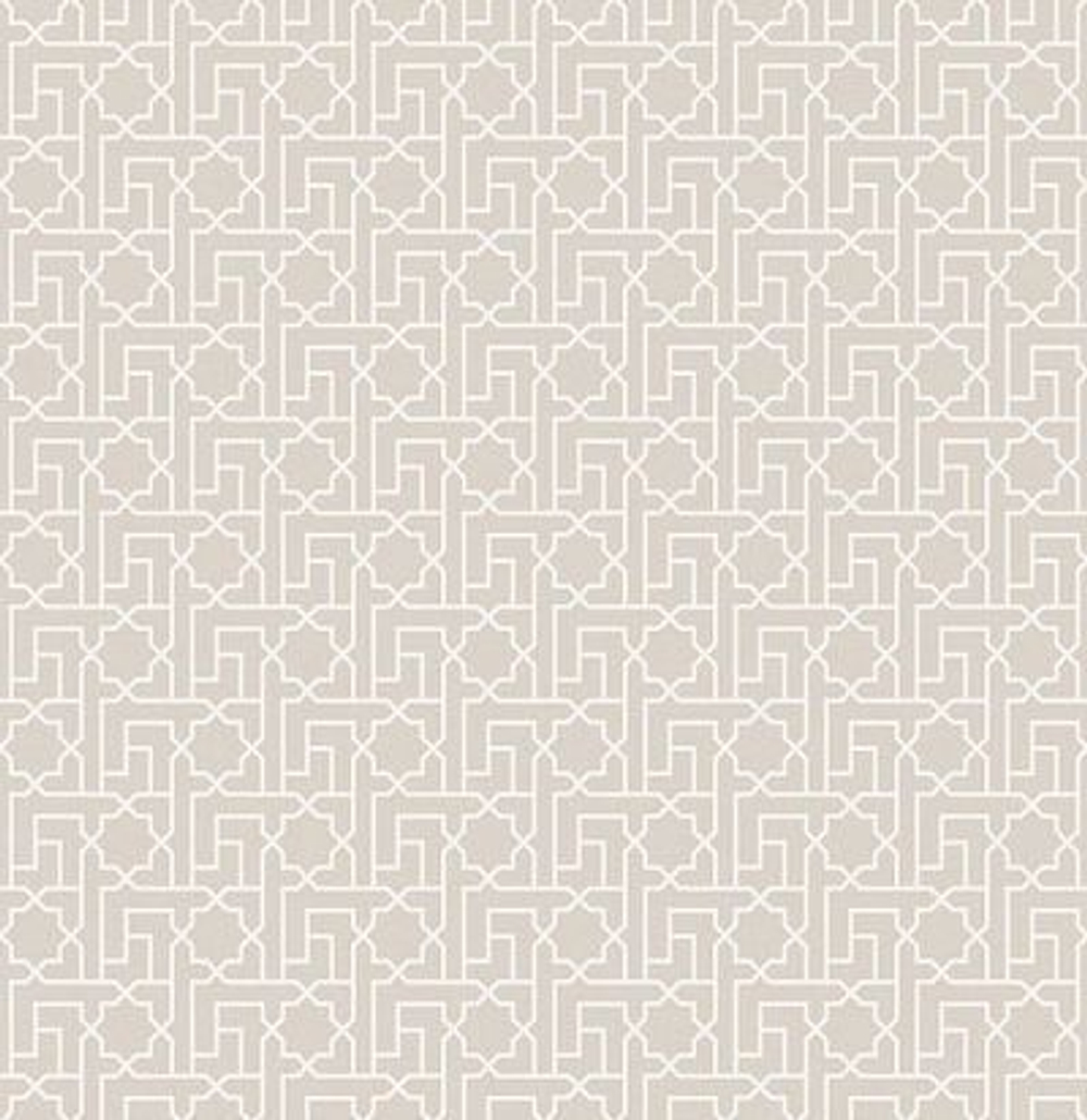 Мелкораппортная восточная решетка в монохромном исполнении