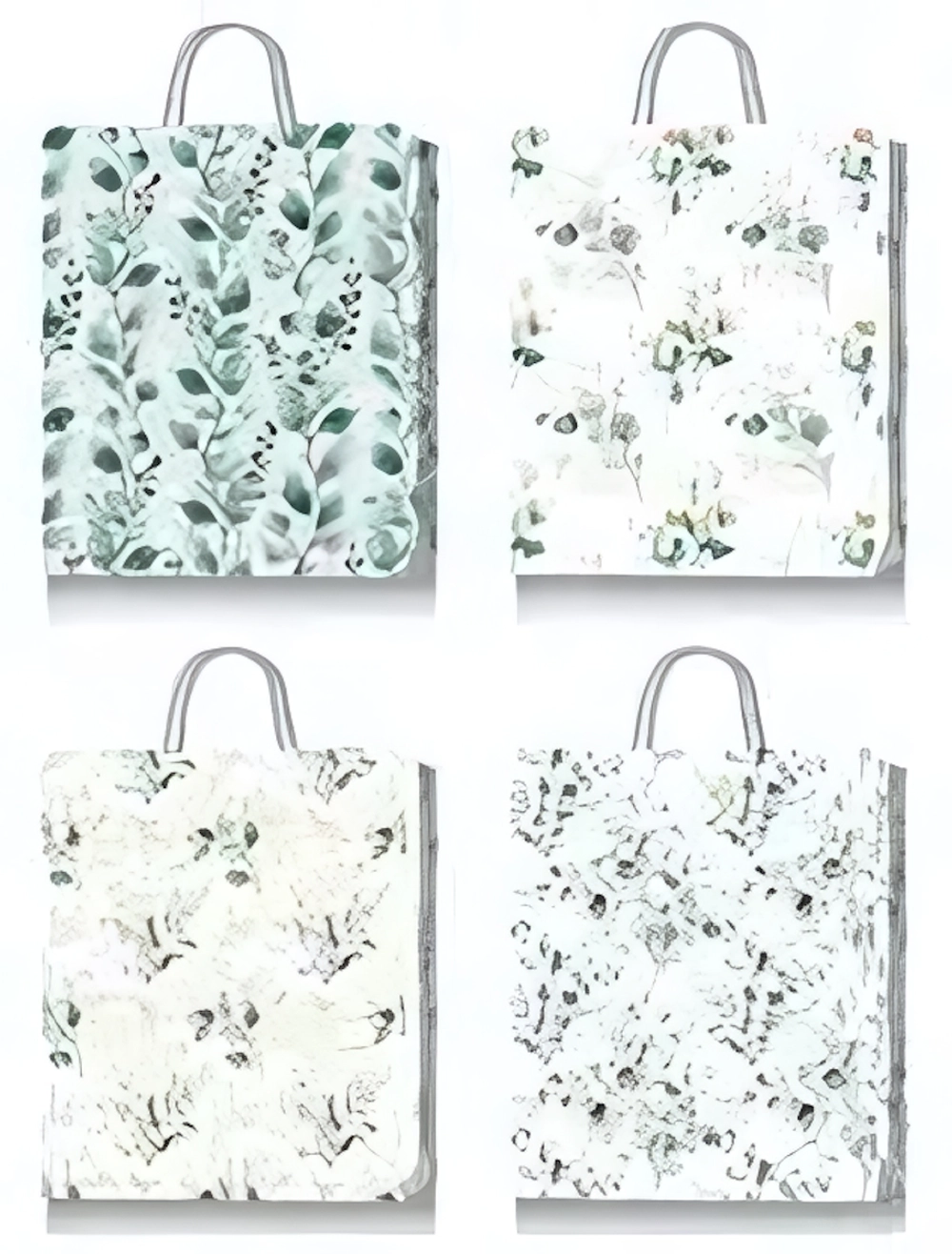 Пакет подарочный «Луговые цветы» 18*23*8 см