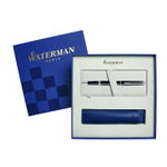 Подарочный набор Ручка-роллер Waterman Hemisphere Essential, Mars Black CT с чехлом