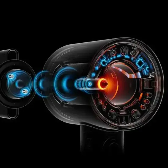 Фен Dyson Supersonic Nural HD16, бирюзовый/оранжевый (Ceramic Patina/Topaz) EU