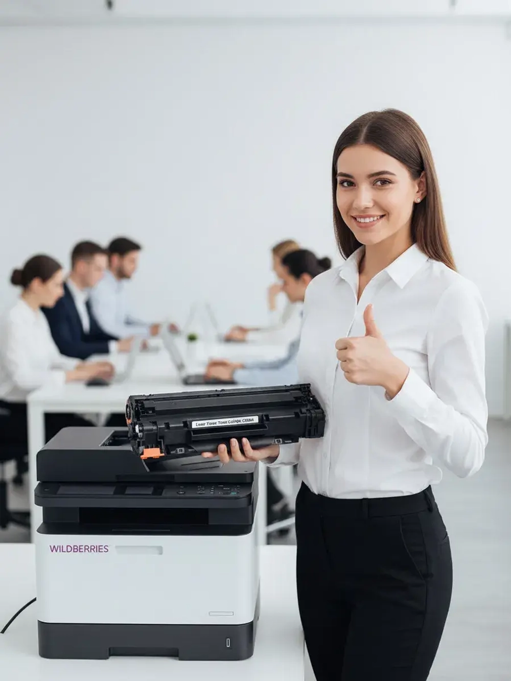 Универсальный картридж HP CE285A Canon 728