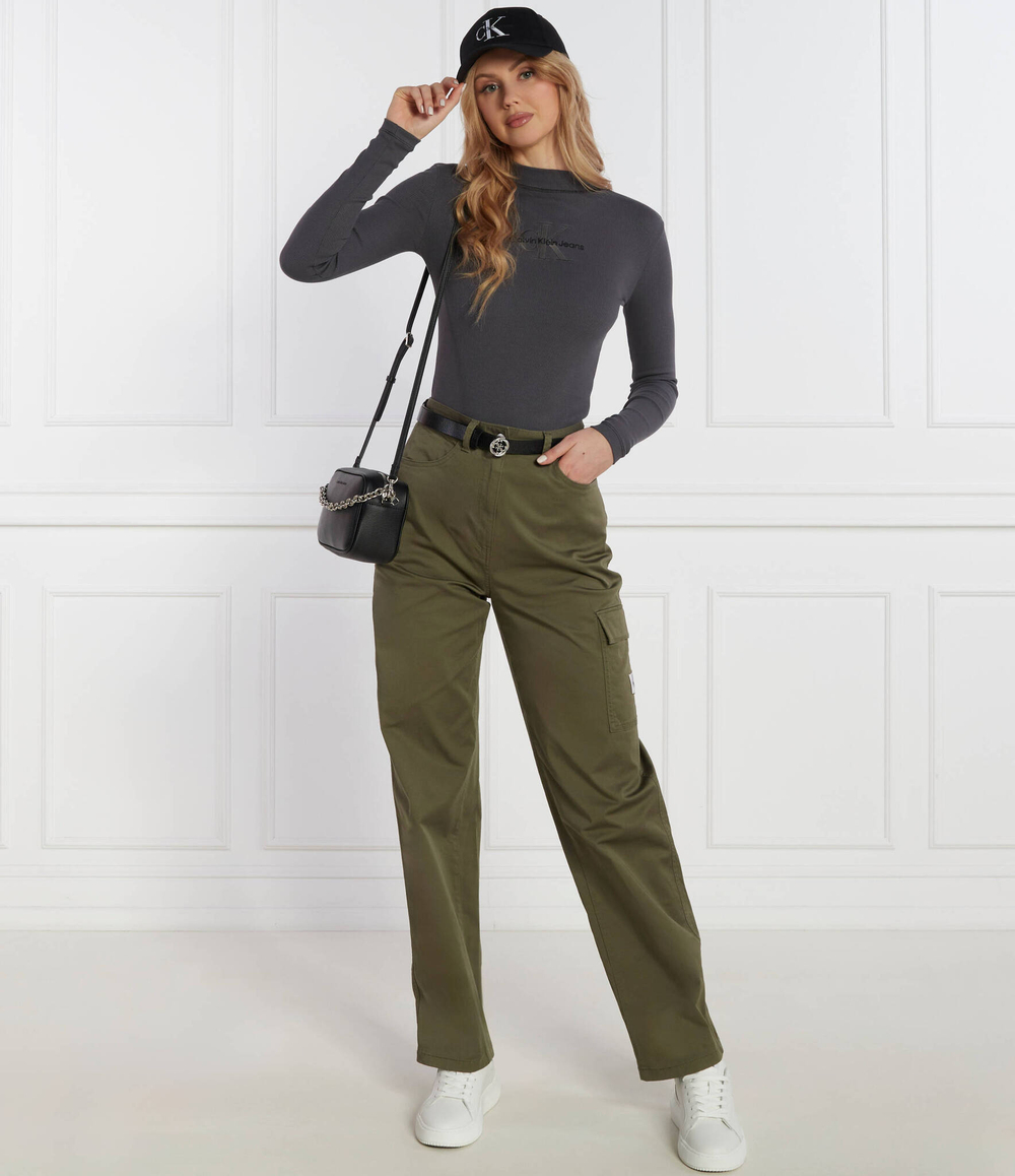 Брюки CALVIN KLEIN JEANS - хаки(J20J221297)