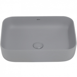 Раковина-чаша Abber Rechteck 50 AC2202MG Серая матовая
