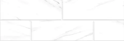 Настенная плитка Alma Ceramica TWU11NYK010 New York 60x20 белая глянцевая под камень