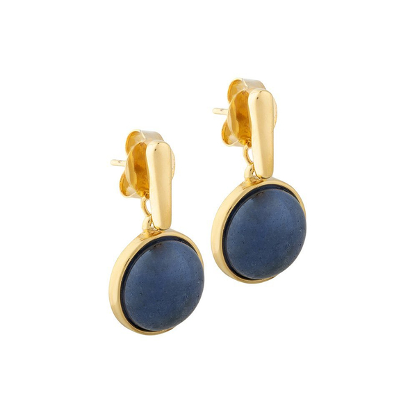 Серьги Possebon Pearl Sodalite A1995.22 B/G