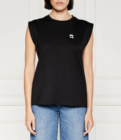 Топ Karl Lagerfeld - черный(245W1718)