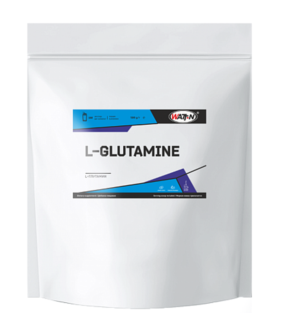 Watt Nutrition Л-Глутамин L-Glutamine, натуральный вкус, 0,5 кг