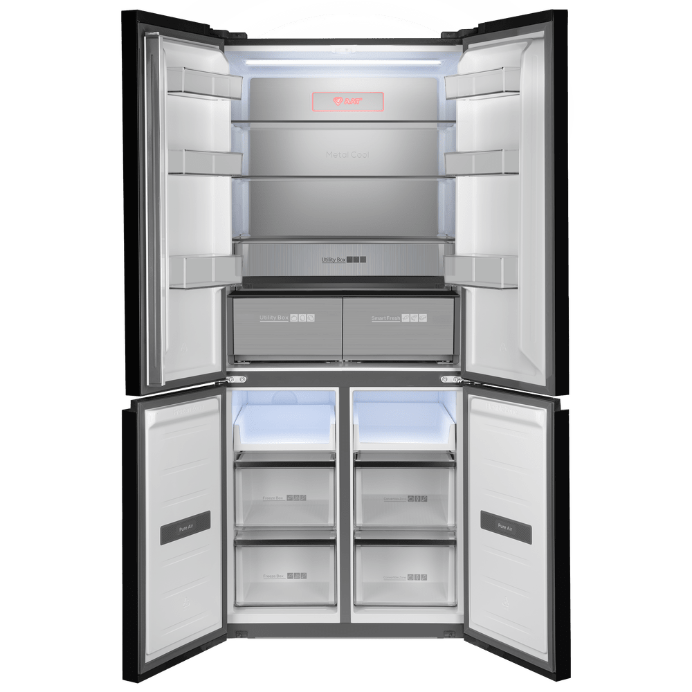 Холодильник с инвертором MAUNFELD MFF190NFSB01
