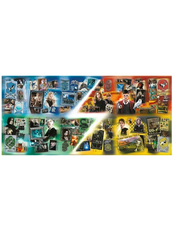 Пазлы для взрослого 9000 элементов Факультеты Хогвартса