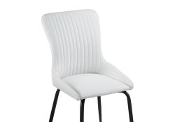 Стул на металлокаркасе Lado white / black