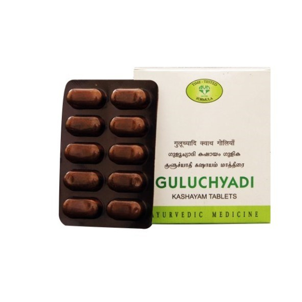 БАД AVN Ayurveda Guluchyadi Kashayam Гулучьяди Кашаям 100 таб