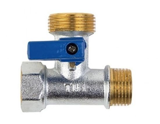 Трёхпроходной кран для стиральной машины Tim