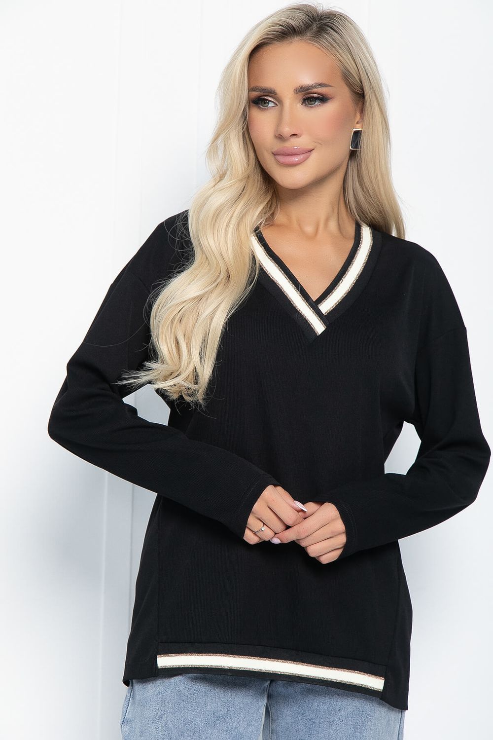 Джемпер Камилла (черный) Б14171-5М LT Collection