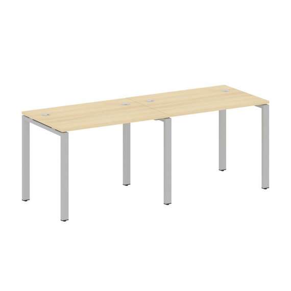 Метал Систем Рабочая станция на 2 места на П-образном м/к БП.СМ-2.1