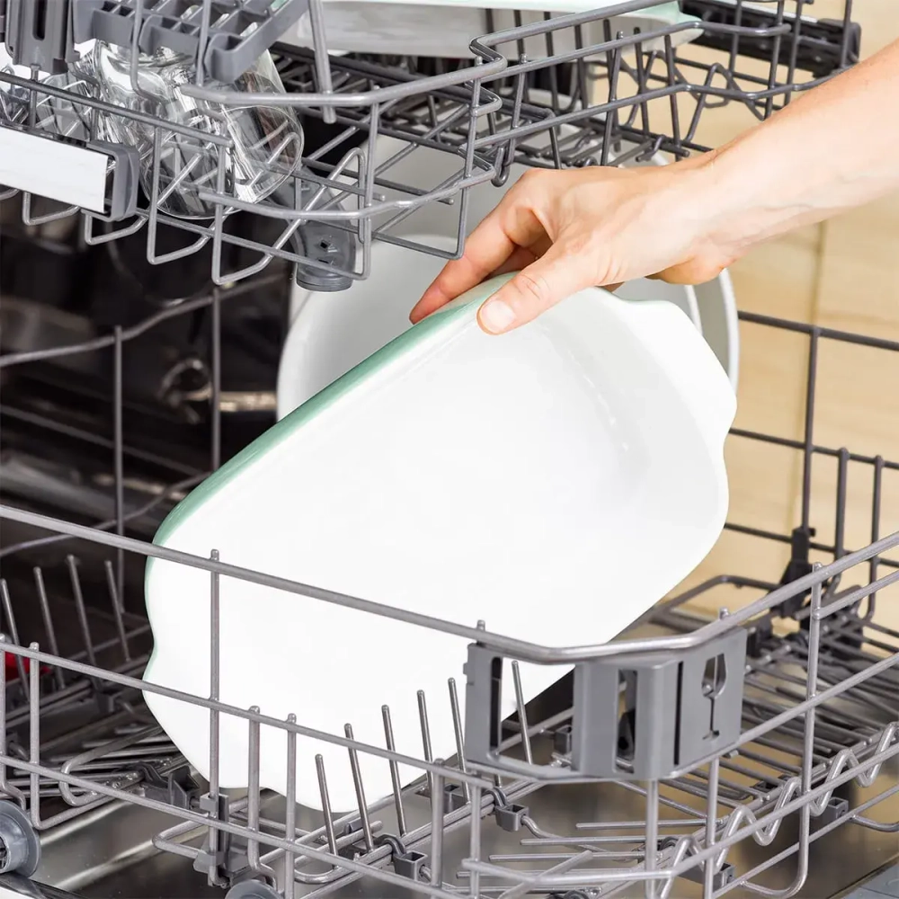 KitchenAid Керамическое блюдо 33x19,5x7,5 см + фисташковая крышка