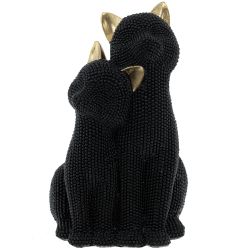 GAEM Фигурка декоративная "Коты", L12,5 W10 H21 см