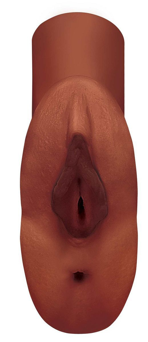 Мастурбатор Pipedream Perfect Pussy Double Stroker, коричневый