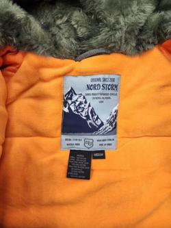 Husky III fleece Nord Storm (оливковый - olive/orange)