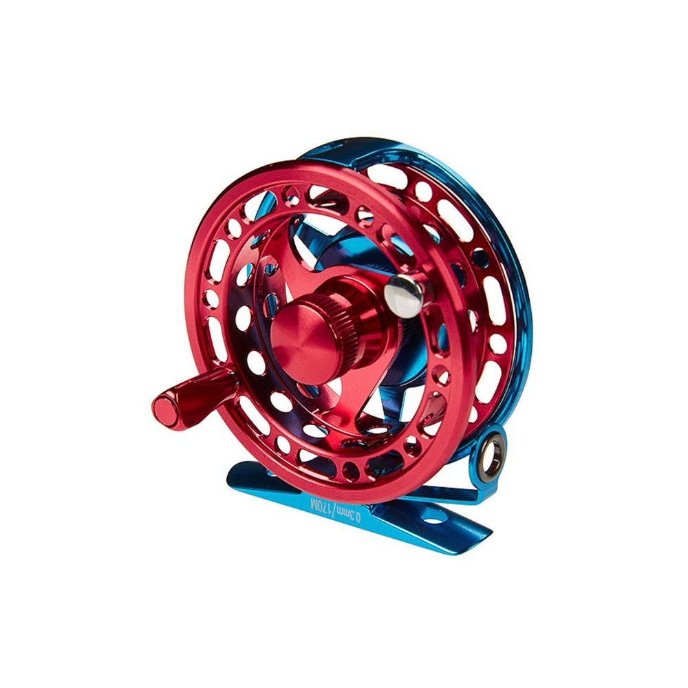 Катушка инерционная H-70 Blue/Red