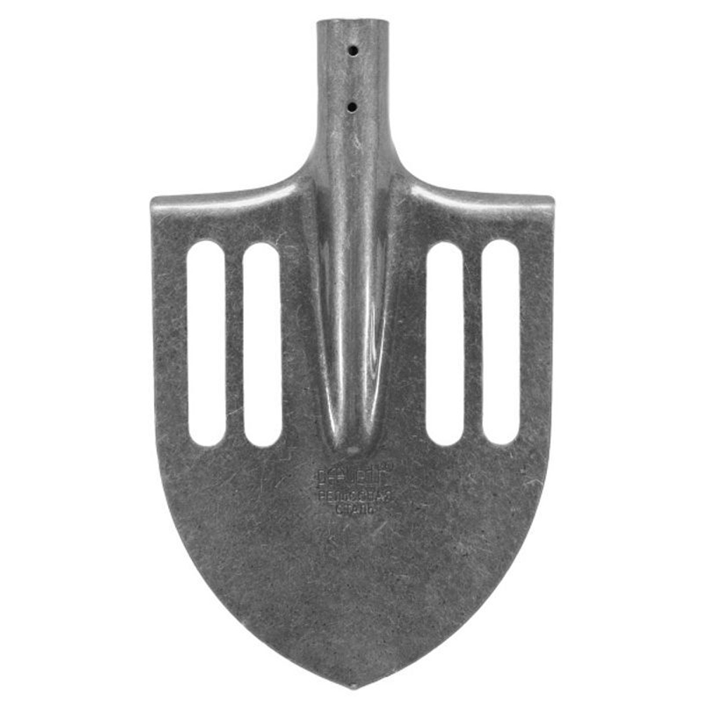 Лопата штыковая облегченная рельсовая сталь без черенка Pobedit