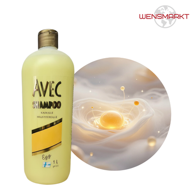 Шампунь AVEC Egg с яичным протеином, 1 л, Финляндия
