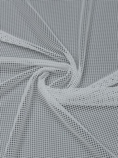 Сетка эластичная теплая белая КРУПНАЯ ЯЧЕЙКА метражом