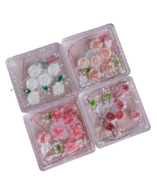 Декор Ниночка белый Pink House