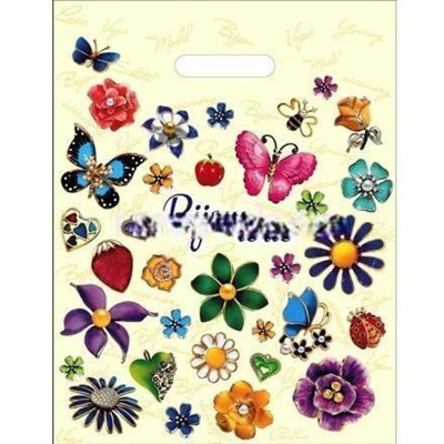 Пакет с прорубной ручкой ПВД 31х40 (60 мкм) "Бижутерия" лам. (50/500 шт.) Интерпак