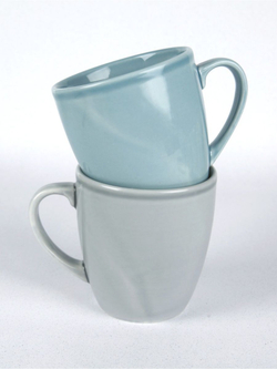 Кружки парные набор Башкирский фарфор, 270 мл, 2 шт, фарфор, цвет, для кофе и чая