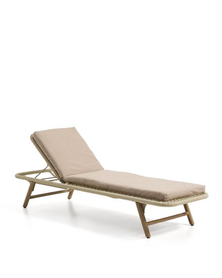 Подушка для шезлонга Maoni, бежевый, 100% ПЭТ, 50 x 175см