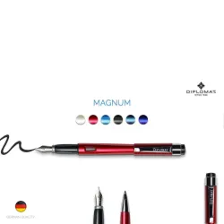 Перьевая ручка Diplomat Magnum burned красная с пером F (D40905023) 9