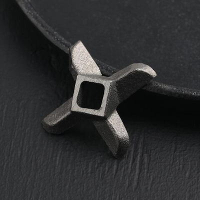 Нож для мясорубки А-8 Доляна, центральное отверстие 1×1 см (Цвет: не задано)