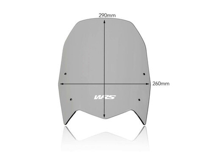 WRS Standart Ветровое стекло Yamaha Tenere 700 (2019-2024) сильно затемненное YA016FS