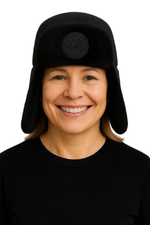 ALGA x Rubin Шапка-ушанка с отделкой из эко-меха