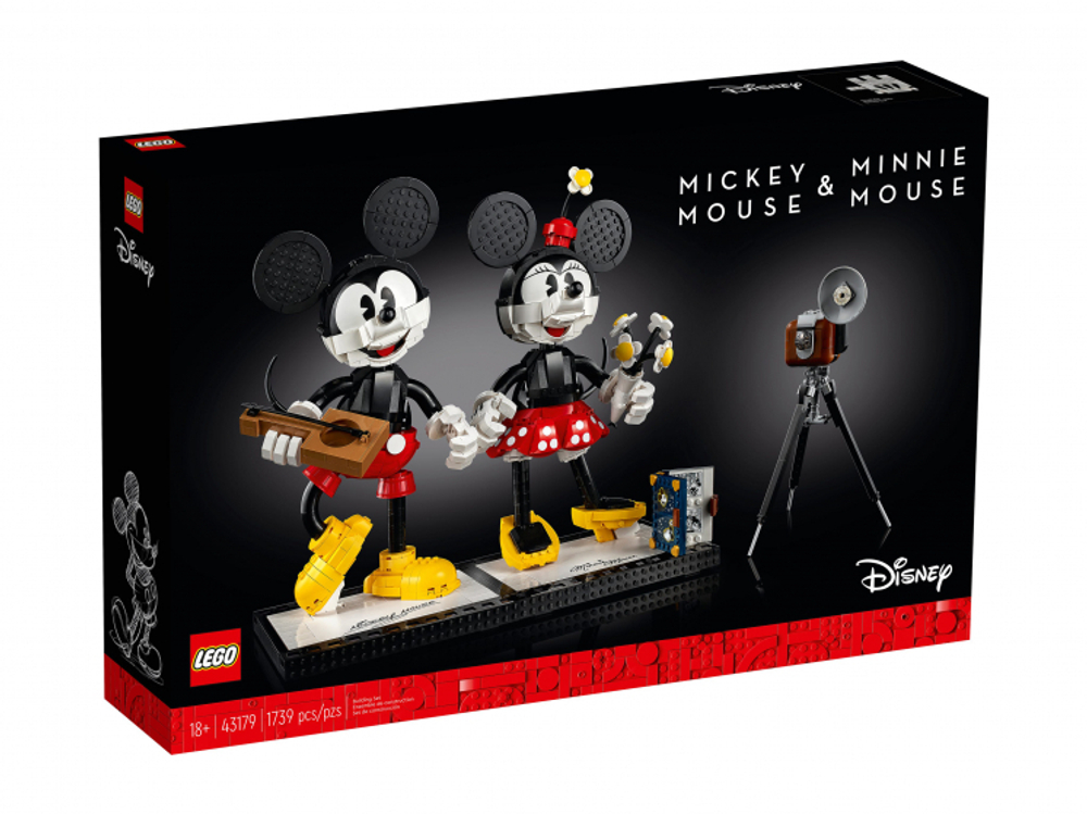 LEGO Exclusive: Микки Маус и Минни Маус 43179 — Mickey Mouse and Minnie Mouse — Лего Эксклюзив